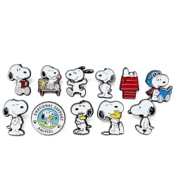 10Pcs Cute Cartoon Puppy Dog & Bird Enamel Pins Set Collectible Metal Lapel Brooches Puppy Decorative Badges for Backpacks