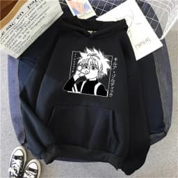 Hunter X Hunter Anime Hoodie for Men Women Kurapika Manga Sweatshirts Fleece Autumn Winter Gothic Harajuku Hooded Pullover