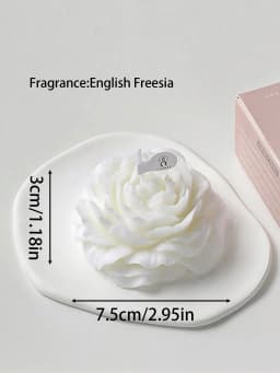3D Peony Aromatic Candle Creative Flower Shape Aromatherapy Wedding Decor Gifts Box Valentine's Day Scented Souvenir Ornament