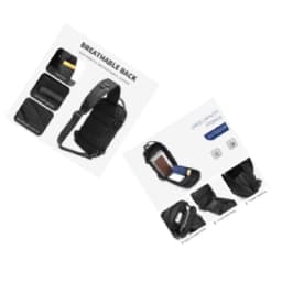 OZUKO Hard Shell Chest Bag MenSports Shoulder Bag Multifunctional Large Capacity Waterproof High Quality Outdoor Tactical Bag