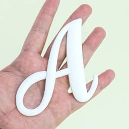 1pcs Pink White Roman Alphabet Charms For Beach Bag Accessories Latin Alphabet Beach Tote Bag Accessories