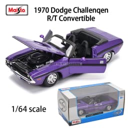 Maisto 1:24 1969 Dodge Challenger R/T alloy car model die-casting static precision model collection gift toy tide play