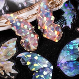 20 pcs Angel Wings PET Stickers pack Junk Journal Decor DIY Scrapbooking Album Planner School accessories Stationery Stickers