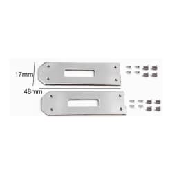 1/2/5Sets Silver Diamond Steel Lock Puller Slider For Birkin 30 Handbags Bags Hook Clasps Eyelet Plate Rivet Studs Accessories