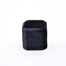 Octagonal Velvet Ring Box Single Double Three Slot Wedding Engagement Ring Box Earring Storage Box Elegant Retro