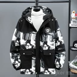 Winter plus size winter jacket men warm cotton clothing youth hooded big size jacket 10XL 9XL coat men winter