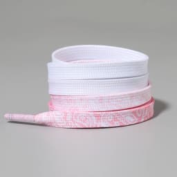 Flat Creative Trendy Gradient Shoelace Cashew Flower Rope Shoelaces Macaron Sneakers Shoe Laces ins Small White Shoes