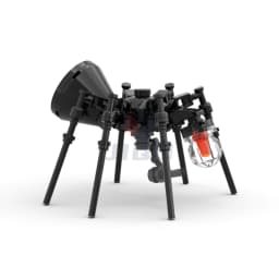 Movie Series Stars Space War Scene Weapon Bomarr MOC Building Block Model Assembly Brick Creative Toy Children's Birthday Gifts