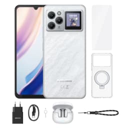 DOOGEE M30 Pro Smartphone 6.88" IP68 Waterproof Android 16 8000mAh Battery 1.3inch Rear Display 64GB(8+56) 256GB NFC Google Pay