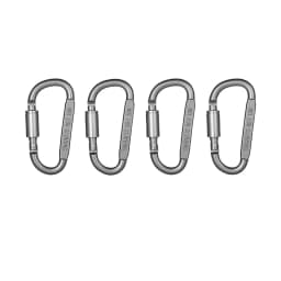 2-6PCS Carabiner Set For Key Camping Survival EDC Outdoor Keychain Clip Alloy Aluminum Tactical Caribiner Hook Karabiners