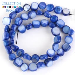 Natural Colorful Shell Beads Irregular Seashell Mother Of Pearl Beads For Jewelry Making DIY Bracelet Necklace Accessories 16"
