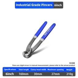 Tower Pincers Non-slip Grips Pliers Flat Mouth Cattle Horse Hoof Nippers Snips Puller Hand Tools Pulling Nails Cutting Wires