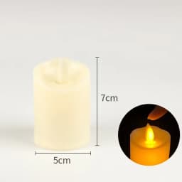 Multiple Choices Flickering LED Candle with Battery Tealights Candles Flameless Wedding Home Christmas Decor Candle Warm Light