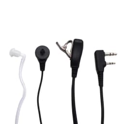 2 Pin PTT MIC Headset Covert Acoustic Tube In-ear Earpiece For Kenwood TYT Baofeng UV-5R BF-888S CB Radio Accessories