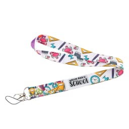LB2766 Science Keychain Straps Rope Chemistry Neck Strap ID Card Phone Straps USB Badge Holder Lanyard Student Teacher Gift