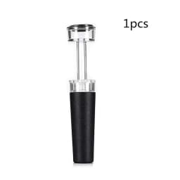 Vacuum Wine Bottle Stopper, Reusable Wine Bottle Stoppers, Built-in Vacuum Pump, Leakproof Wine Bottle Sealer, Silicone Caps