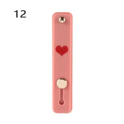 Creative Grip Stand Candy Color Phone Holder Silicone Finger Ring Push Pull Bracket Universal Hand Band Phone Accessaries
