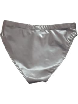 S-3XL High Waist Wet Look PVC Booty Shorts Women Shiny PU Leather Bikini Short Hot Pants Trunks Tights Sexy Micro Mini Bermudas