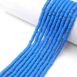 6mm 350pcs/lot Color Flat Round Polymer Clay Beads Loose Spacer Beads for Jewelry Making DIY Bracelet Necklace Earrings Design