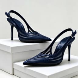 Mesh Designer Pointed Toe Slingback Sandals Women Summer 2026 Party Dress Mules Shoes Adjustable Buckle Sexy Pumps Women Heels