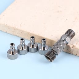 5pcs Airbrush Quick Disconnect Coupler Quick Release Fitting Adapter With 5 Male Fitting 1/8 INCH Fitting Hose Air Brush Parts