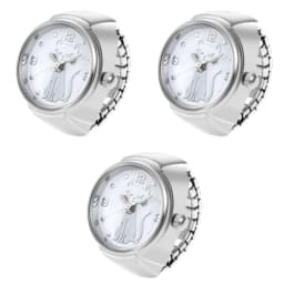 Creative Alloy Shell, New Hot Selling Couple Ring, Circular Arabic Numerals, Cat Scale, Men's And Women's Gift