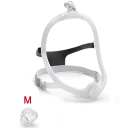 Original DreamWisp Nasal CPAP Mask with Headgear - Anti-Snoring Sleep Apnea Ventilator Mask for Home Use