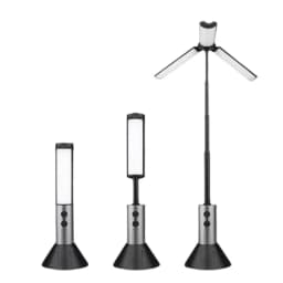 Rechargeable Outdoor Camping Light Tent Lamp Portable Foldable Flashlight Emergency Power Bank Work Floodlight