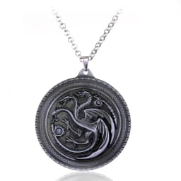 Dragon House Keychain Targaryen Dragon Shape Keyring for Fan Collection Accessories Friends Gift
