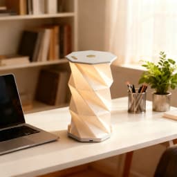 Foldable Table Lamp Portable Desk Light Dimmable Paper Bedroom For Nightstands For Bedroom Nightstand Cordless Touch Control Led