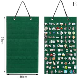 Earrings Hanging Organizer Wall Earring Holder Soft Felt Hanger For Jewelry Necklace Earring Ring Stud Display Holder