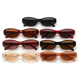 New Style Plain Trendy Square Sunglasses Fashion Small Frame High-End UV Resistant Sun Glasses Street Photography Eyewear