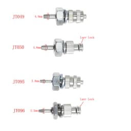Luer Lock Adapter Fitting Dispenser Connector Metal Nickel Plated Brass Threading Plate Fixed Adapter Needle Conversion Gas Pipe