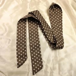Women Narrow Long Scarf 150x4cm Polka Dot Tie Bag Ribbon Headband Choker Streamer Lady Accessories