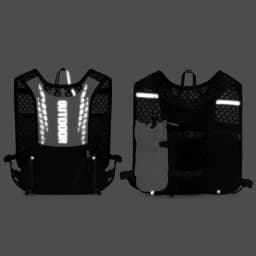 Reflective Running Hydration Vest Cycling Backpack for Outdoor Sports Climbing Hiking MTB Road Bike - Adjustable Vest Bag