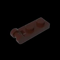 MOC PARTS Bricks GDS-646 PLATE 1X2 W/SHAFT 3.2 compatible with lego 60478 children's toys Assembles Building Blocks Technical