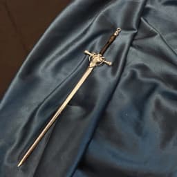 2022 New Punk Ruby Pendant Sword Hairpin Chinese Simple Hair Sticks for retro Women girl Hairstyle Hair Dish Accessories Trendy