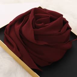 2025 Muslim Hijab Scarf With Zipper Plain Bubble Chiffon Ready to Wear Veiled Hijab Wrap Solid Shawls Headscarf Turban Ramadan