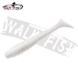 WALK FISH 10PCS 4.5cm-7.5cm Soft Plastic Fishing Lure Worm Baits Jigging Wobbler Fishing Lures Swimbaits for Saltwater Fishing
