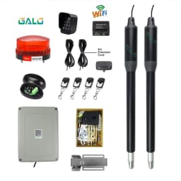 AC110V/220V to 24V Electric Automatic Strong Dual Arm Swing Gate Opener Up to 660 Lbs Hardware Driveway Door KIT