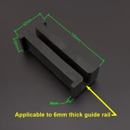 1PCS Elevator Shoe lining Applicable to O*IS Elevator length 100mm 16mm 10mm 6mm thick guide rail wear resistant