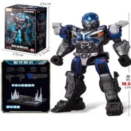 BLOKEES Transformers Shockwave Soundwave Ironhide Optimus Prime Action Anime Figure Assembly Building blocks Model Toys Gifts