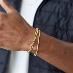 Multilayer Titanium Steel Chain Bracelet Men Gold Color Twist Chain Stainless Steel Bracelet Party Jewelry Bracelet For Women