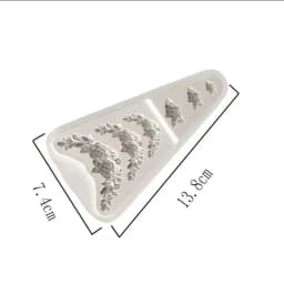 DIY Various flower bouquet Silicone Molds Gum Paste Chocolate Fondant Sugarcraft Cake Border Decorating Tools