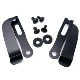 1piece Stainless Steel KYDEX IWB HOLSTER CLIPS K Sheath Waist Clip Accessories Knife Scabbard Back Clip KYDEX Carrying Belt Clip
