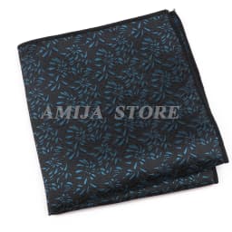 High Grade Handkerchief Man Jacquard Water Ripples Constellation Paisley Christmas's Day Party Pocket Square Handkerchiefs Suit