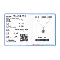 Modian 925 Sterling Silver Charm Round 1CT 5A Zirconia Pendant Necklace Classic Platinum Plated Jewelry For Women Wedding Gifts