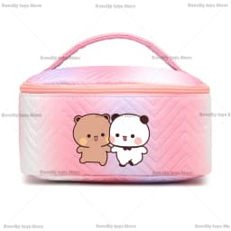Yier Bear Panda Makeup Bag Bubu Dudu Waterproof Cosmetic Bags Tourist Portable Toiletries Bag Women Cosmetics Storage Pouch Gift