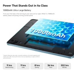 【World premiere】Blackview MEGA 5 AI Tablet 12.2" 2.4K 120Hz Display 12GB 256GB 10000mAh 55W Charging 4G Android 16 PC Pad