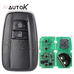 Auto Remote Key for Toyota C-HR CHR Car Remote Control Key 433/434Mhz CHR Board 61E206-0010 MDL BR2EX Smart Key 2 Buttons